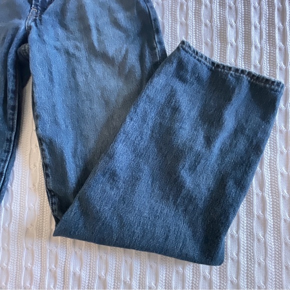 LEVI’S Baggy Dad Jeans Women 26 Dark Wash Mid Rise Barrel Ballon Wide 90s - Picture 6 of 15